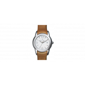 Correa de reloj Maurice Lacroix SH1018-SS001-120-1 Cuero Marrón 21mm