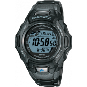 Correa de reloj Casio MTG-910DJ-2 Acero Negro 15mm