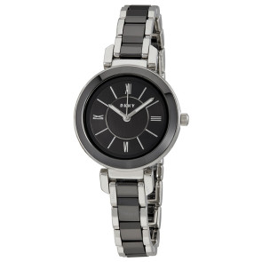 Correa de reloj DKNY NY2590 Cerámica Negro 10mm