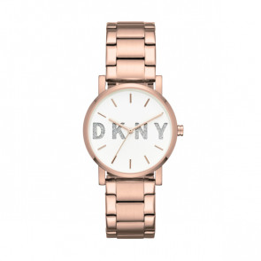 Correa de reloj DKNY NY2654 Acero Rosa 18mm
