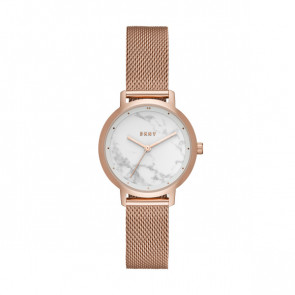 Correa de reloj DKNY NY2703 Acero Rosa 14mm