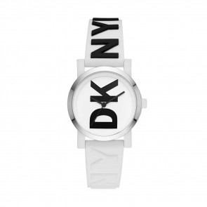 Correa de reloj DKNY NY2725 Plástico Blanco 16mm