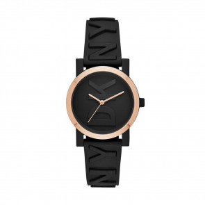 Correa de reloj DKNY NY2727 Plástico Negro 16mm