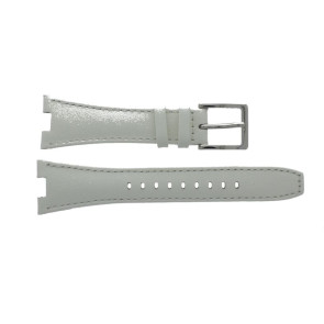 Correa de reloj DKNY NY4909 Cuero Blanco 9mm
