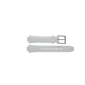 Correa de reloj DKNY NY8196 Silicona Blanco 11mm