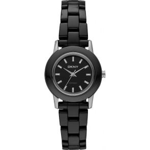 Correa de reloj DKNY NY8296 Cerámica Negro 28mm