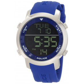 Correa de reloj Police PL12898JS-02 Silicona Azul 22mm