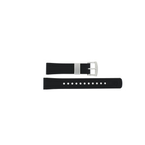 Correa de reloj Seiko 6R35-00P0 / SPB147J1 / R03E011J0 Caucho Negro 20mm