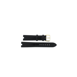 Correa de reloj Rado 01.152.3694.2.271 / R070871410 Cuero Negro 4mm
