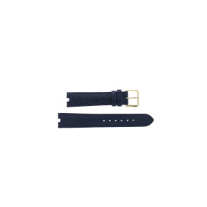Correa de reloj Rado 152.3694.2 / R41694205 / 01.129.3761.2.220 Cuero Azul 4mm