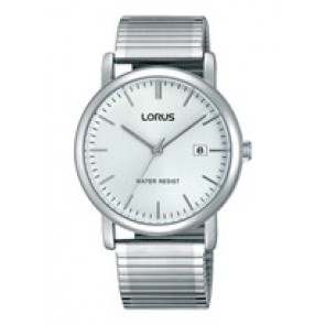 Lorus correa de reloj RG855CX9 / VJ32 X246 / RHA042X Metal Plateado 19mm