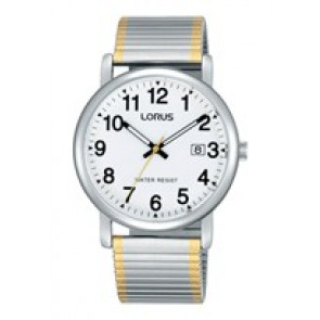 Lorus correa de reloj RG861CX9 / VJ32 X246 / RHA063X Metal Bicolor 20mm