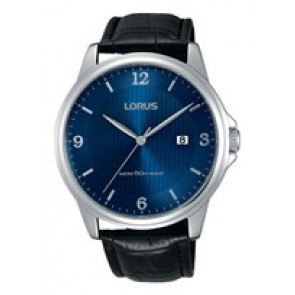 Correa de reloj Lorus VJ42-X041 / RS909CX9 / RQ169X Cuero Negro 20mm