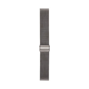 Correa de reloj Fossil S221441 Milanesa Gris antracita 22mm