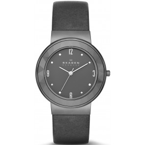 Correa de reloj Skagen SKW2224 Cuero Gris