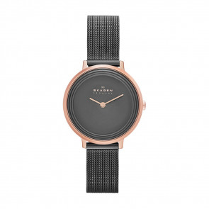Correa de reloj Skagen SKW2277 Milanesa Gris antracita 12mm