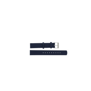 Correa de reloj Skagen SKW2812 Cuero Azul 16mm
