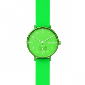 Correa de reloj Skagen SKW2819	 Silicona Verde 16mm