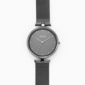 Correa de reloj Skagen SKW2829 Milanesa Gris 16mm