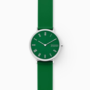Correa de reloj Skagen SKW2884 Silicona Verde 16mm