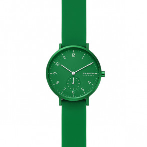 Correa de reloj Skagen SKW2804 Silicona Verde 16mm