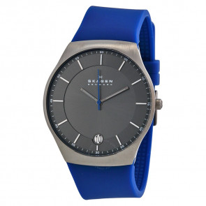 Correa de reloj Skagen SKW6072 Plástico Azul