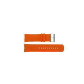 Correa de reloj Skagen SKW6074 Silicona Naranja 26mm