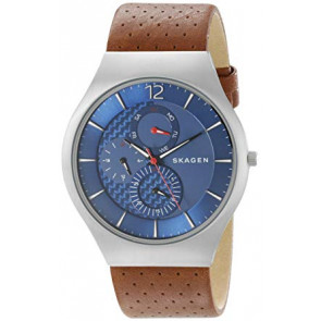 Correa de reloj Skagen SKW6161 Cuero Marrón 24mm