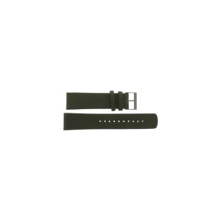 Skagen correa de reloj SKW6424 Cuero Verde 22mm + costura predeterminada
