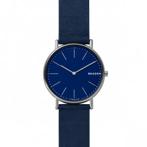 Correa de reloj Skagen SKW6481 Cuero Azul 20mm