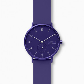 Correa de reloj Skagen SKW6542 Silicona Púrpura 20mm