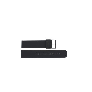 Correa de reloj Skagen SKW6544	 Silicona Negro 20mm