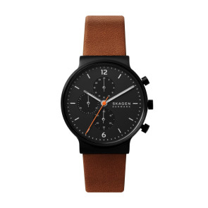 Correa de reloj Skagen SKW6767 Cuero Cognac 20mm