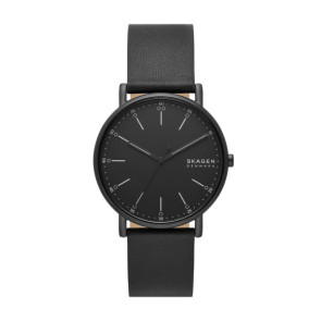 Correa de reloj Skagen SKW6902 Cuero Negro 20mm