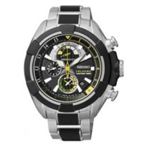 Correa de reloj Seiko 7T84-0AE0 / SPC147P1 Acero 22mm