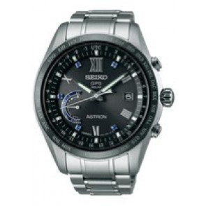 Correa de reloj Seiko SSE117J1 / 8X22-0AH Titanio 22mm