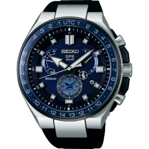 Correa de reloj Seiko 8X53-0BB0 / SSE167J1 / SSE167J1BS / Astron Cuero Multicolor 14mm