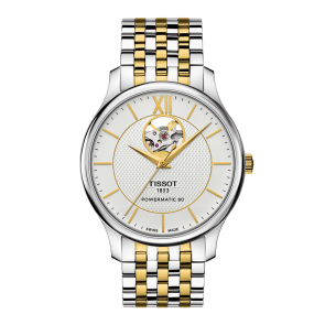 Correa de reloj Tissot T0639072203800A / T063907 / T605036736 Acero inoxidable Bicolor