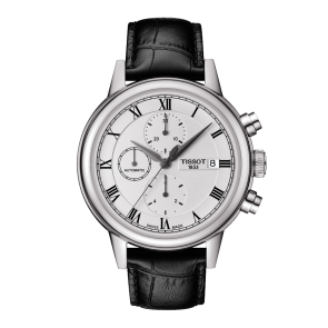 Correa de reloj Tissot T085427A / T600033606 Cuero Negro 19mm