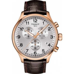 Correa de reloj Tissot T1166173603700 / T600043874 XL Cuero Marrón 22mm