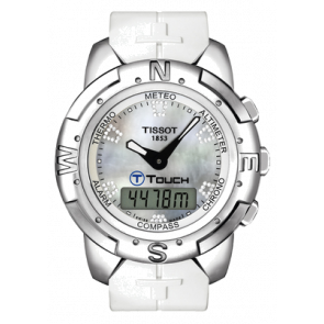 Correa de reloj Tissot T33785888A / T610020042 Silicona Blanco 20mm