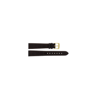 Correa de reloj Tissot T600013013 Cuero Marrón 15mm