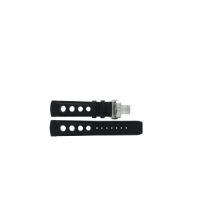 Correa de reloj Tissot T044417A / PRS 516 / T600029599 Cuero Negro 20mm