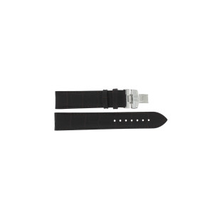 Correa de reloj Tissot T0554171601701 (T600032780) Piel de cocodrilo Marrón 19mm