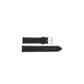 Correa de reloj Tissot T095.417.16.037.00 / T600035370 Cuero Negro 19mm