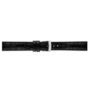 Correa de reloj Tissot T1092101603200A Cuero Negro 15mm