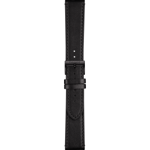 Correa de reloj Tissot T600040545 Cuero Negro 21mm
