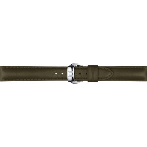 Correa de reloj Tissot T600046066 Cuero Verde 15mm