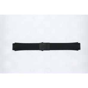 Correa de reloj Tissot T0015204705100A / T603025574 Caucho Negro 20mm