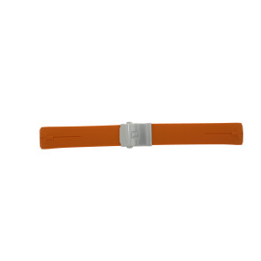 Correa de reloj Tissot T0134201720700A Caucho Naranja 21mm